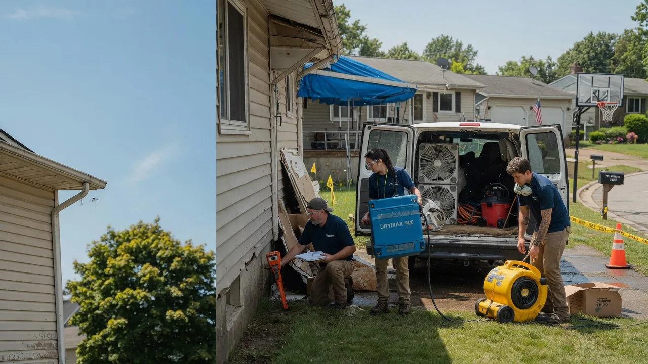 Ceiling Leak Cleanup in East Carondelet, IL near me